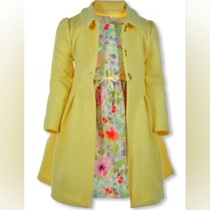 Yellow Bonni Jean Coat NWT